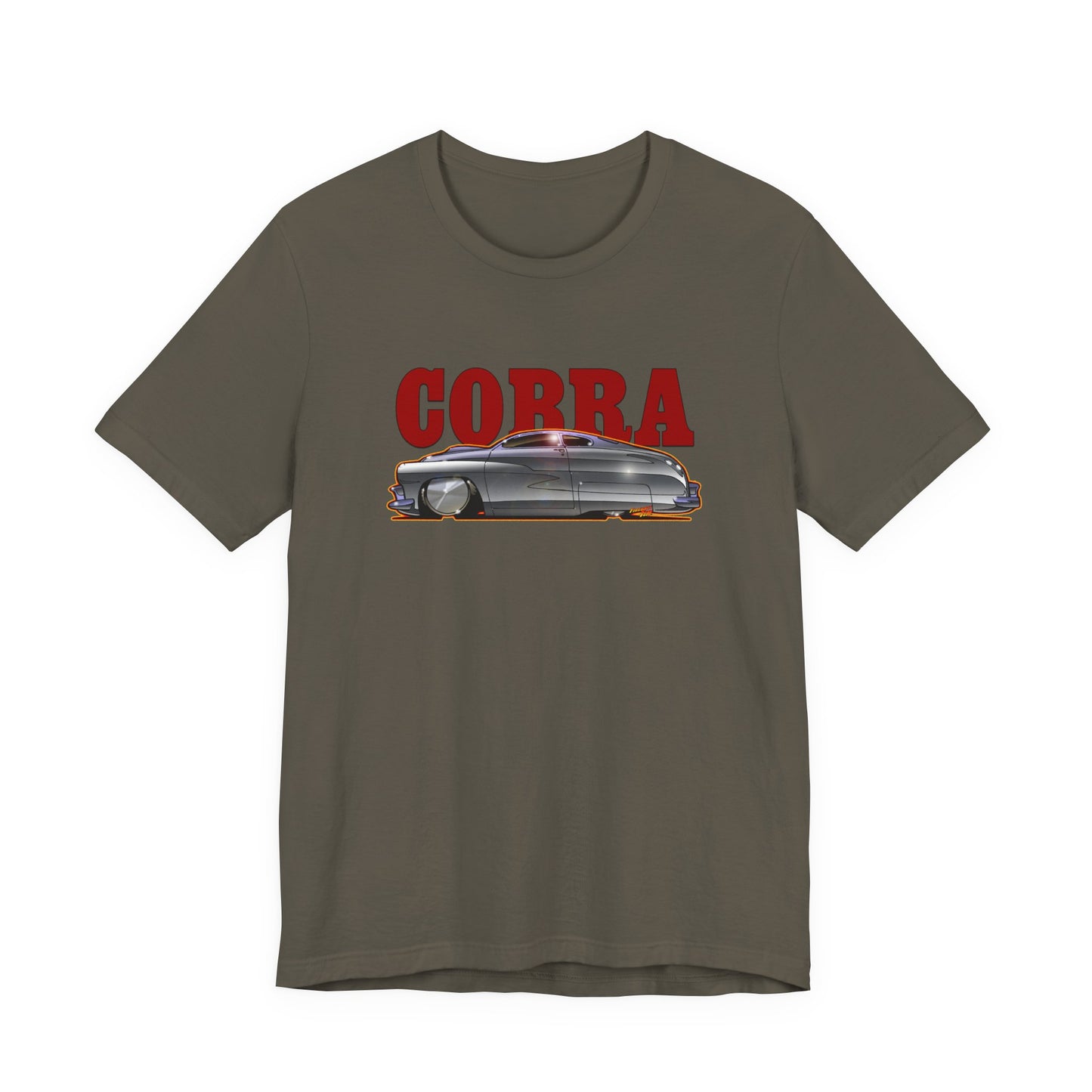 COBRA MERCURY Movie Car Sylvester Stallone Short Sleeve Tee in 9 Colors