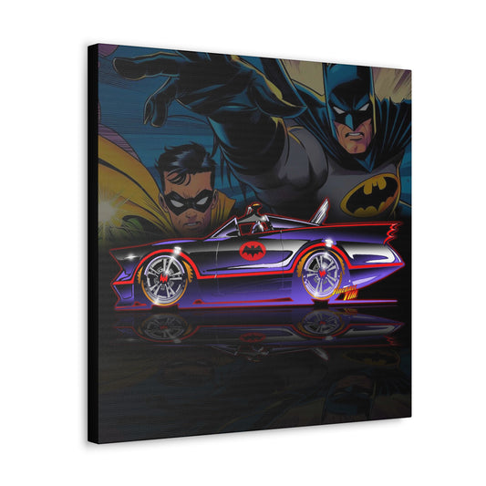 BATMOBILE 1966 Dynamic Duo Concept Art Canvas MASTERPRINT 2 Sizes