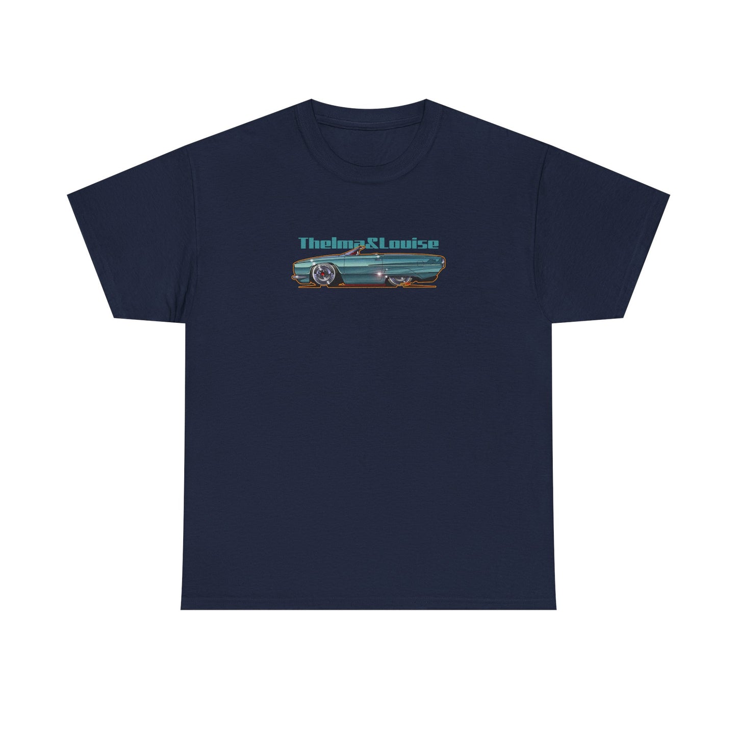 THELMA & LOUISE 1966 Ford Thunderbird Heavy Cotton Tee - Multiple Sizes