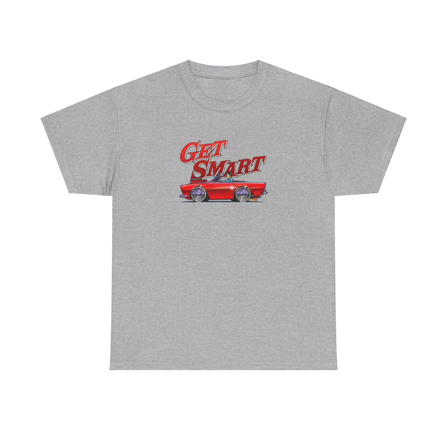 GET SMART TV Show 1965 Sunbeam Tiger Concept Art Unisex Cotton Tee 12 Colors