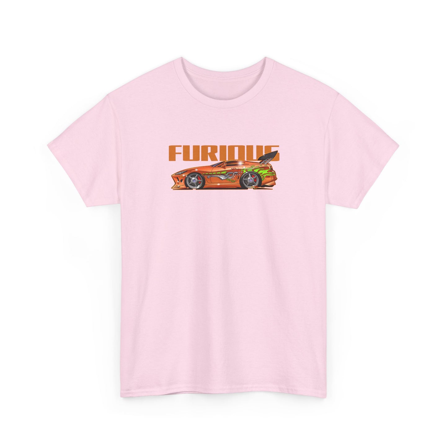 FAST & FURIOUS 1994 TOYOTA SUPRA MK IV Fireball Art Tee Shirt - Multiple Sizes
