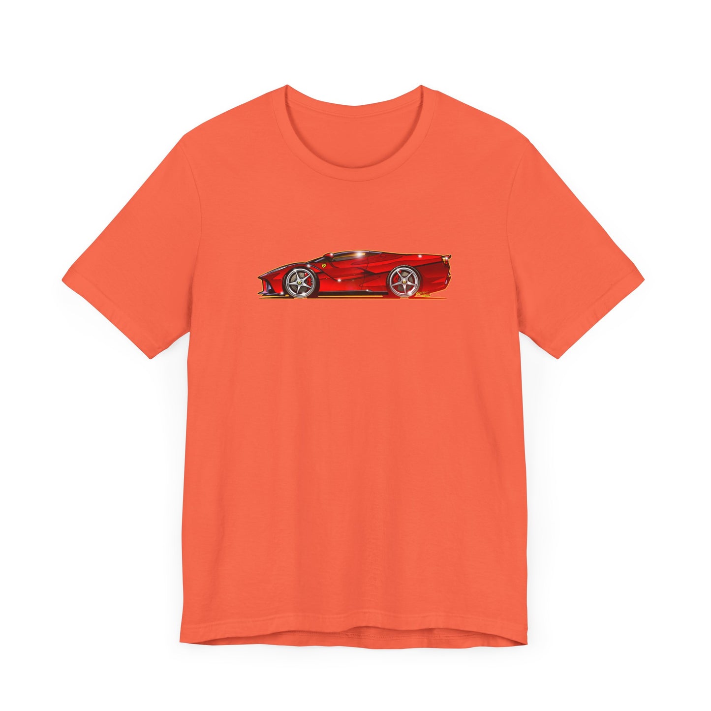 FERRARI LA FERRARI APERTA Concept Art Short Sleeve Tee 9 Colors