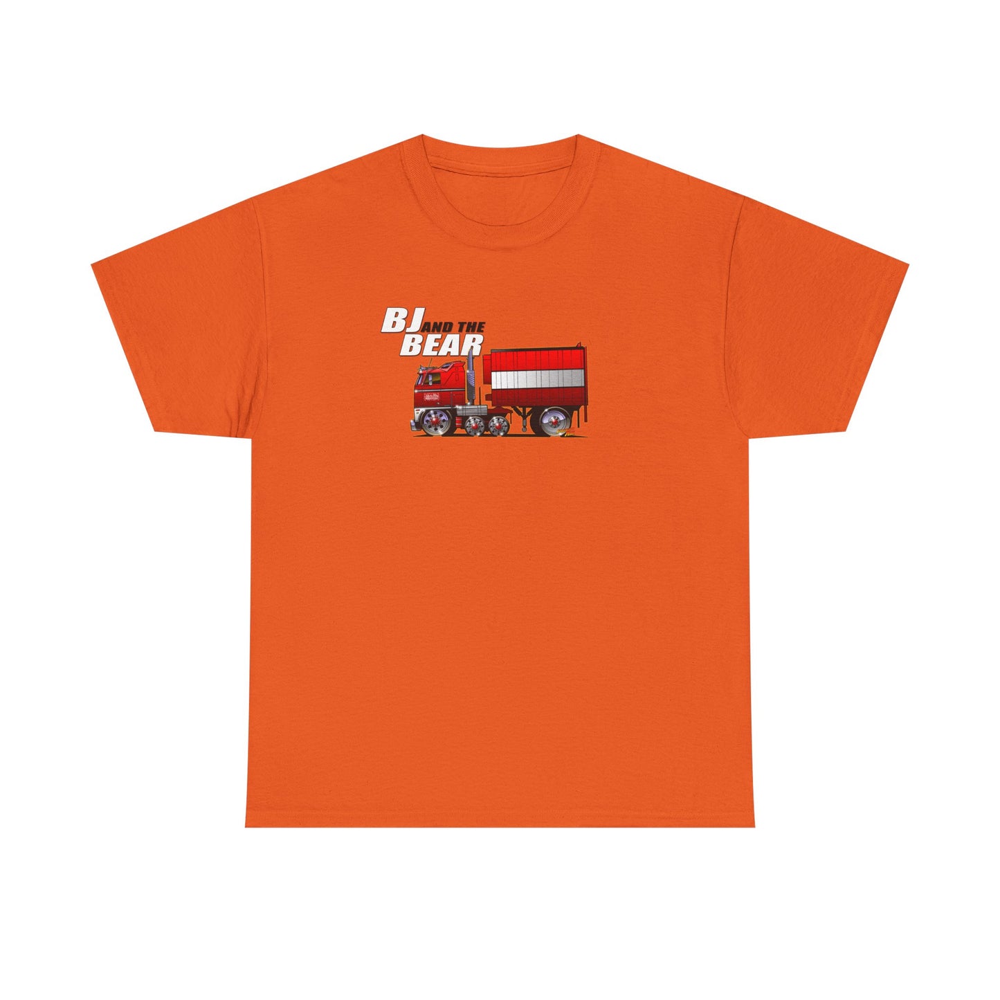 BJ AND THE BEAR Semi Truck Fireball Art Tee Shirt - Multiples
