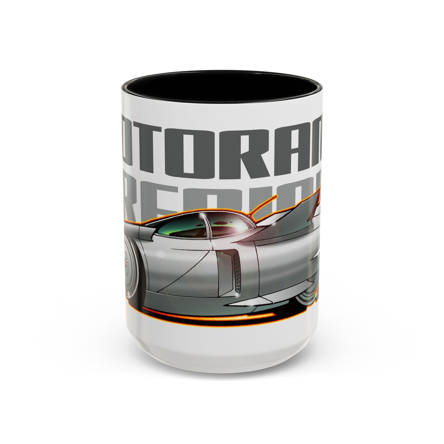 MOTORAMA FIREBIRD 1 Concept Car Collectible Fireball Art Coffee Mug - 2 Sizes