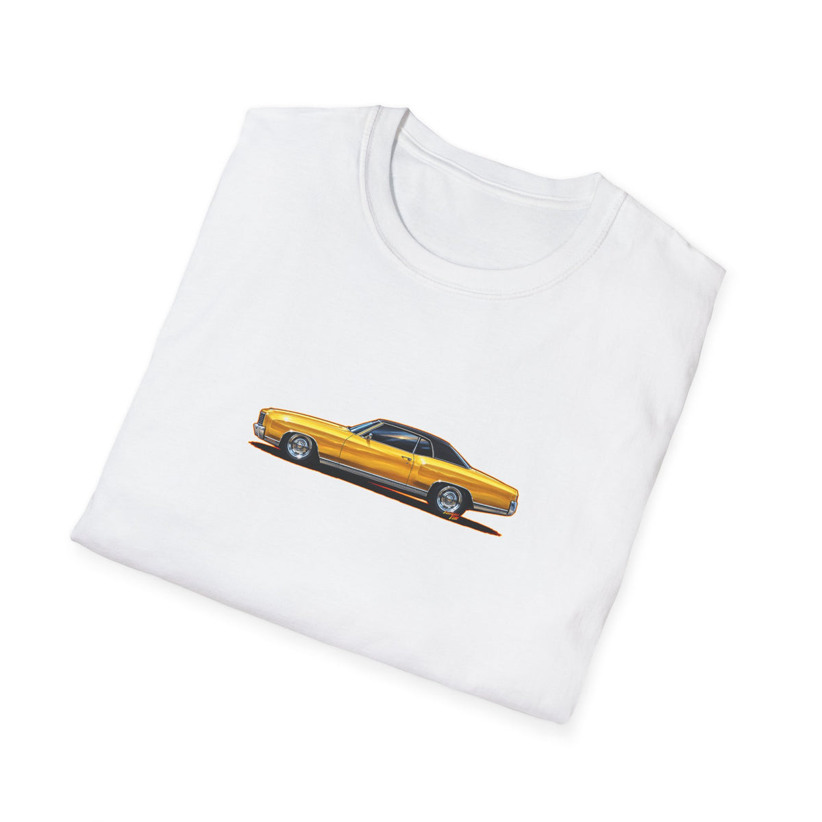 CHEVROLET MONTE CARLO 1972 Collectible Fireball Art TeeShirt