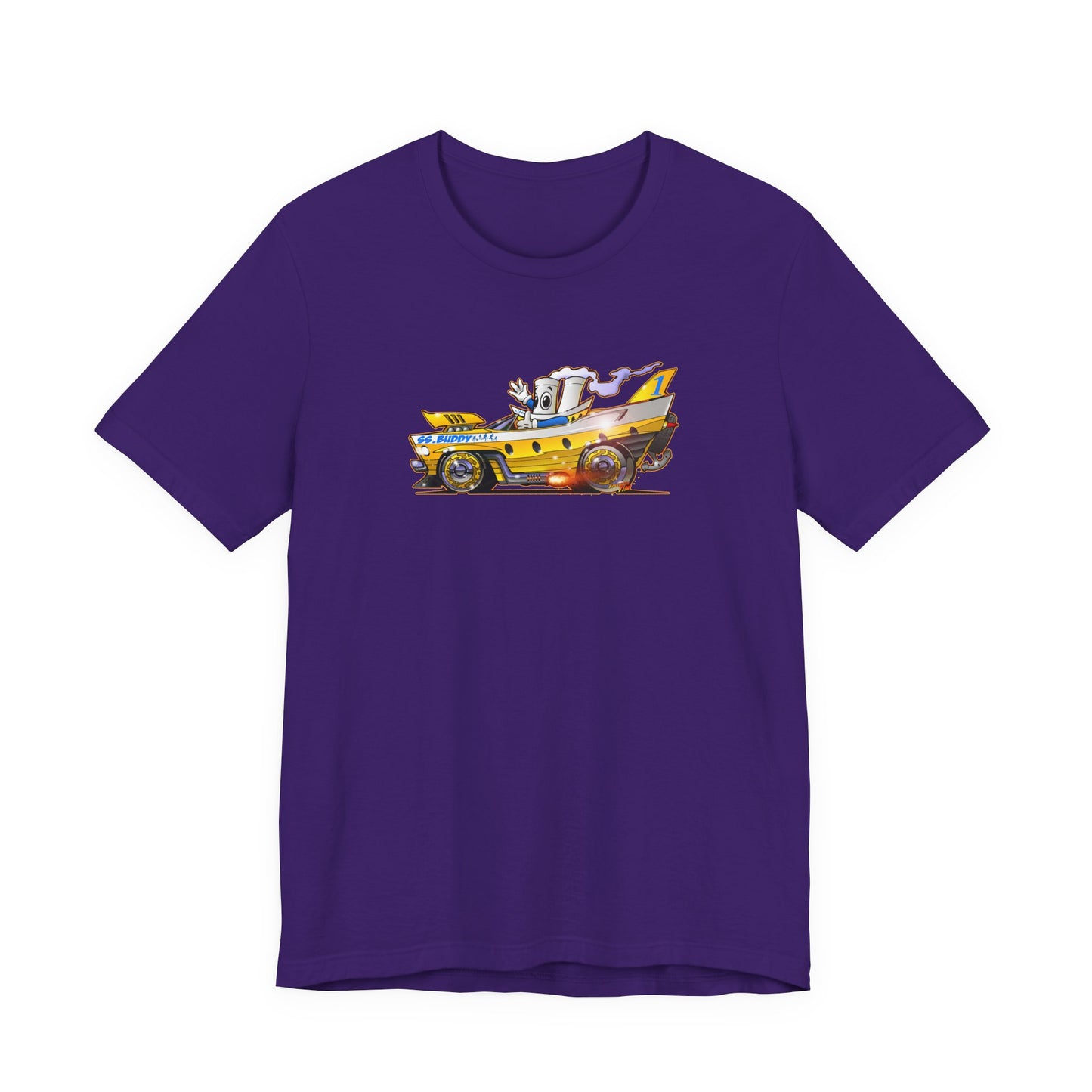 BUDDY CRUISE BUDDYMOBILE Custom Car Art Short Sleeve Tee in 17 Colors