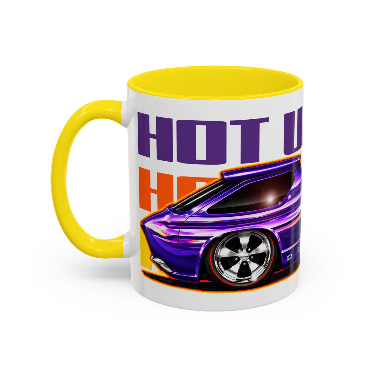 HOT WHEELS Sweet 16 DEORA Collectible Fireball Art Coffee Mug - 2 Sizes