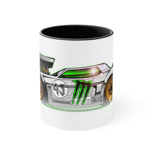 Ken Block HOONIGAN 43 Tribute Coffee Mug 11oz-Mug-Fireball Tim Garage