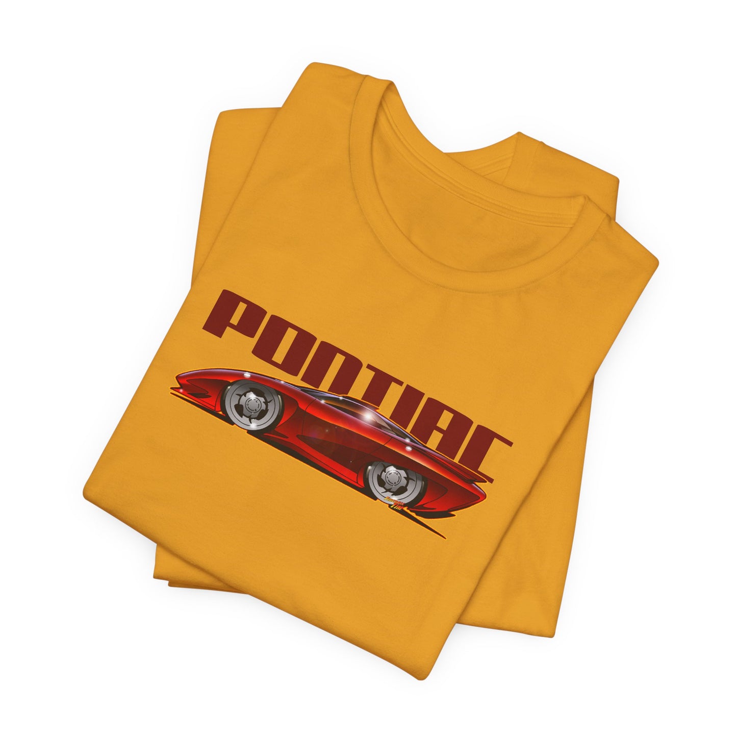 PONTIAC BANSHEE Concept Car Collectible Fireball Art Tee Shirt