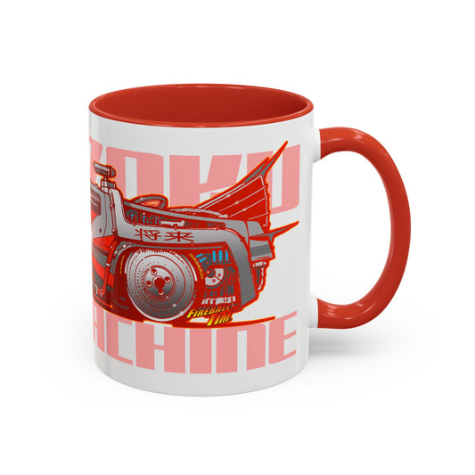 BACK TO THE FUTURE DELOREAN Time Machine Bosozoku Collectible Coffee Art Mug 2 Sizes