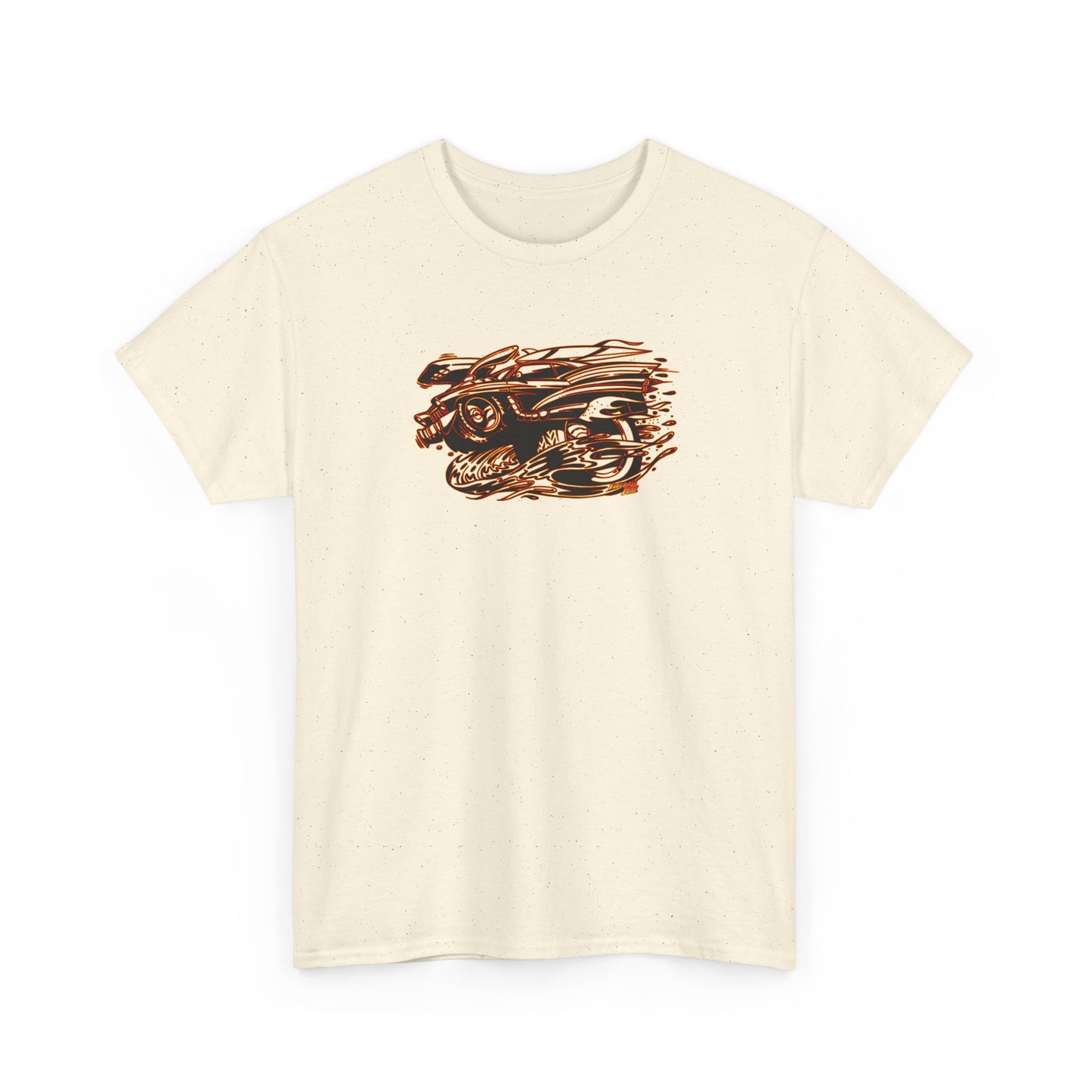 HOT ROD CHEVY Muscle Car Fireball Tee Shirt - Multiple Colors