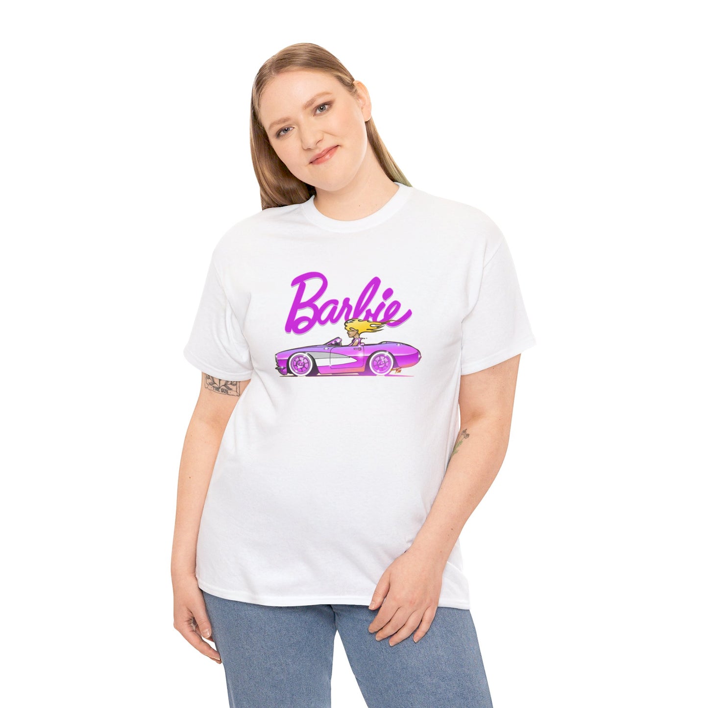 BARBIE CORVETTE Concept Art Cotton Tee 8 Colors