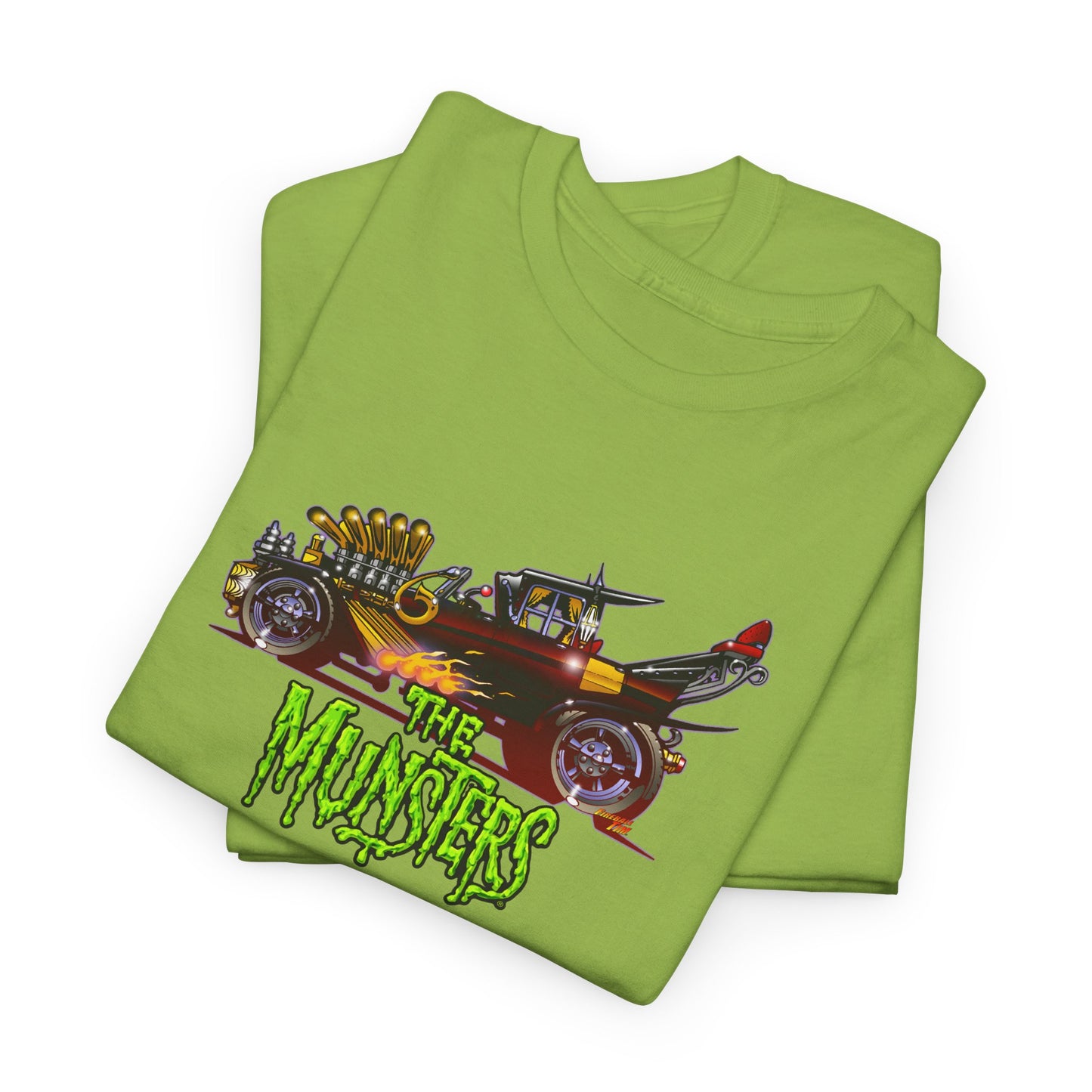 THE MUNSTERS TV Show Munster Koach Concept Art Cotton Tee Shirt 11 Colors