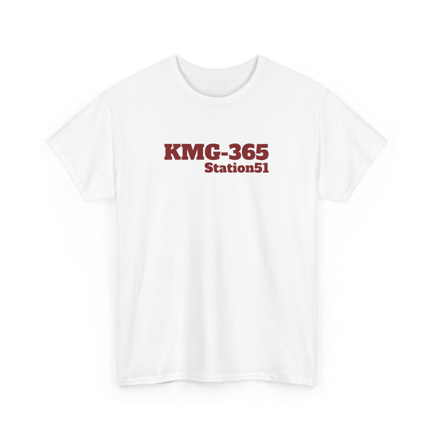 EMERGENCY TV Show Squad 51 KMG-365 Station51 Heavy Cotton Graphic Tee - 6 Colors
