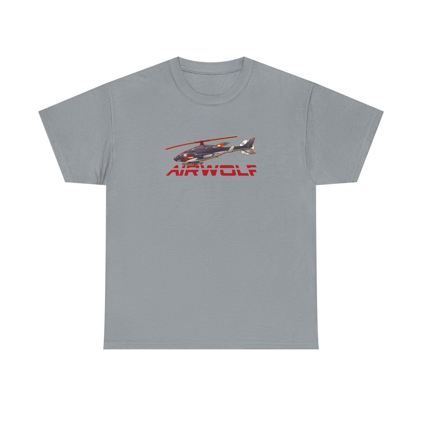 AIRWOLF Helicopter Concept Art Cotton Tee Shirt Mutiple Colors