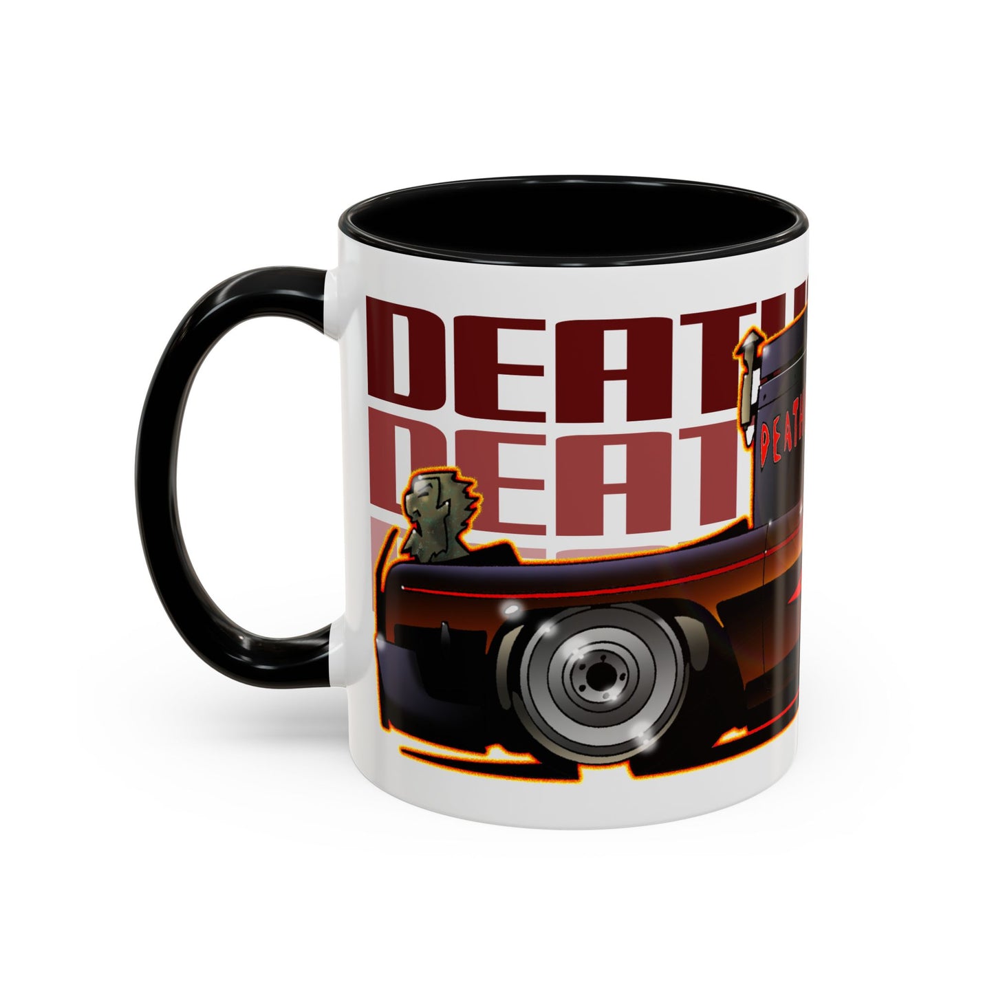 ANIMAL HOUSE DEATHMOBILE Fireball Art Collectible Coffee Mug - 2 Sizes