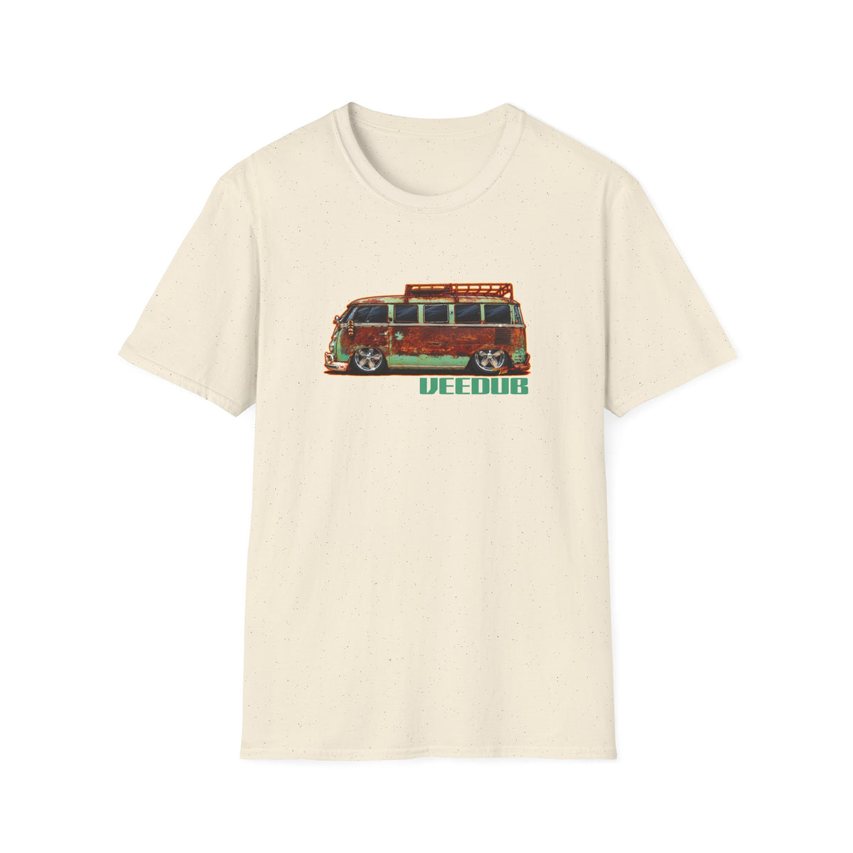 KUSTOM VW VOLKSWAGEN BUS Collectible Fireball Art TeeShirt