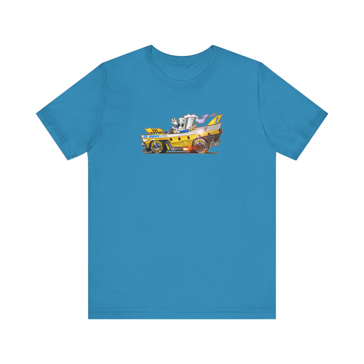 BUDDY CRUISE BUDDYMOBILE Custom Car Art Short Sleeve Tee in 17 Colors