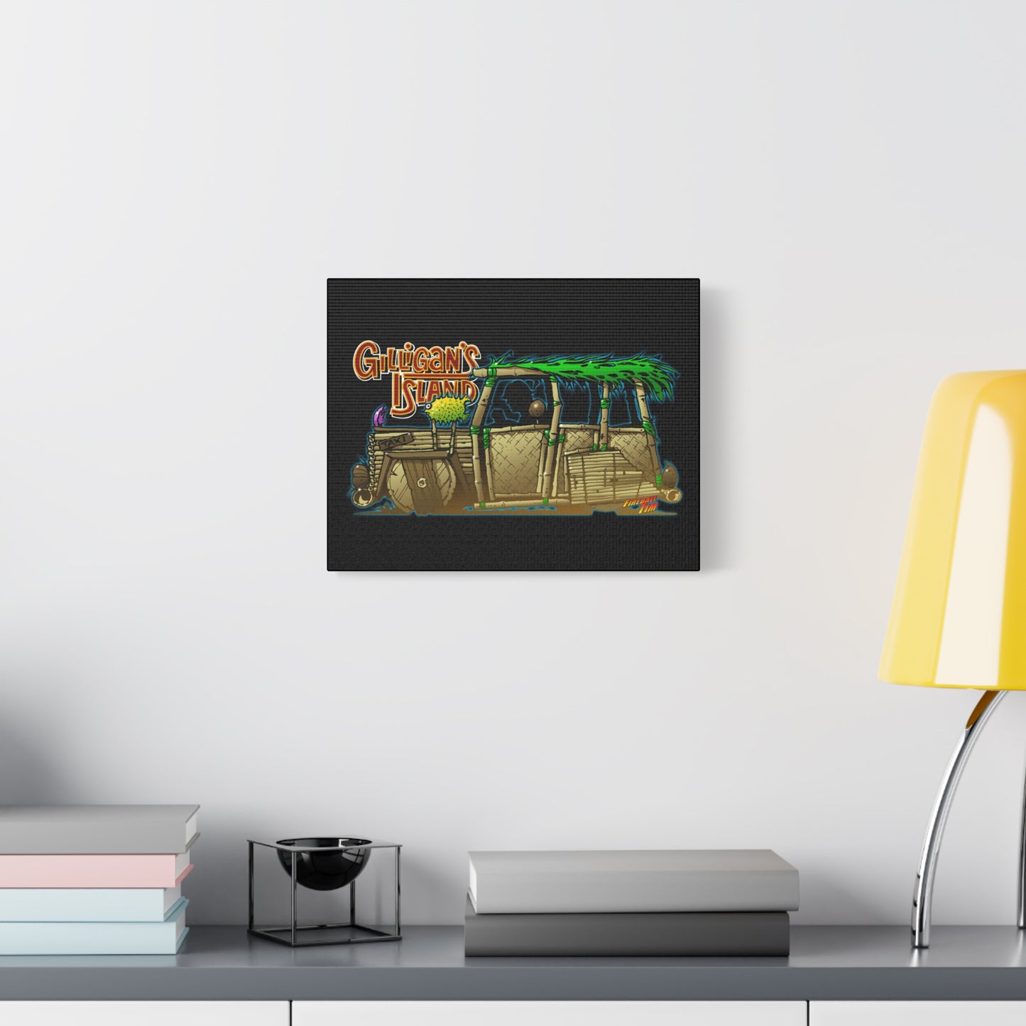 GILLIGAN'S ISLAND TV Show Tiki Car Canvas Art Wall Print - 11x14