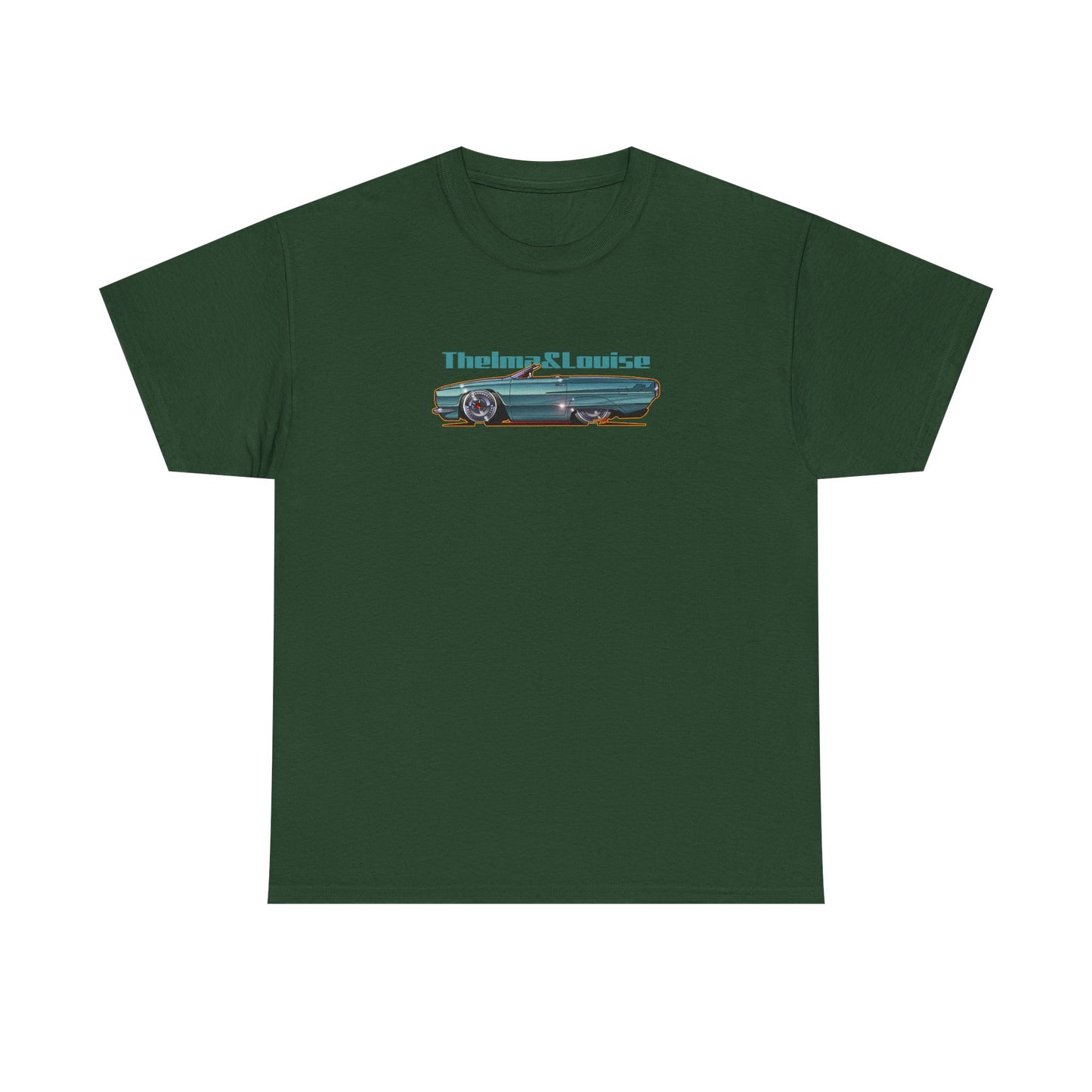 THELMA & LOUISE 1966 Ford Thunderbird Heavy Cotton Tee - Multiple Sizes