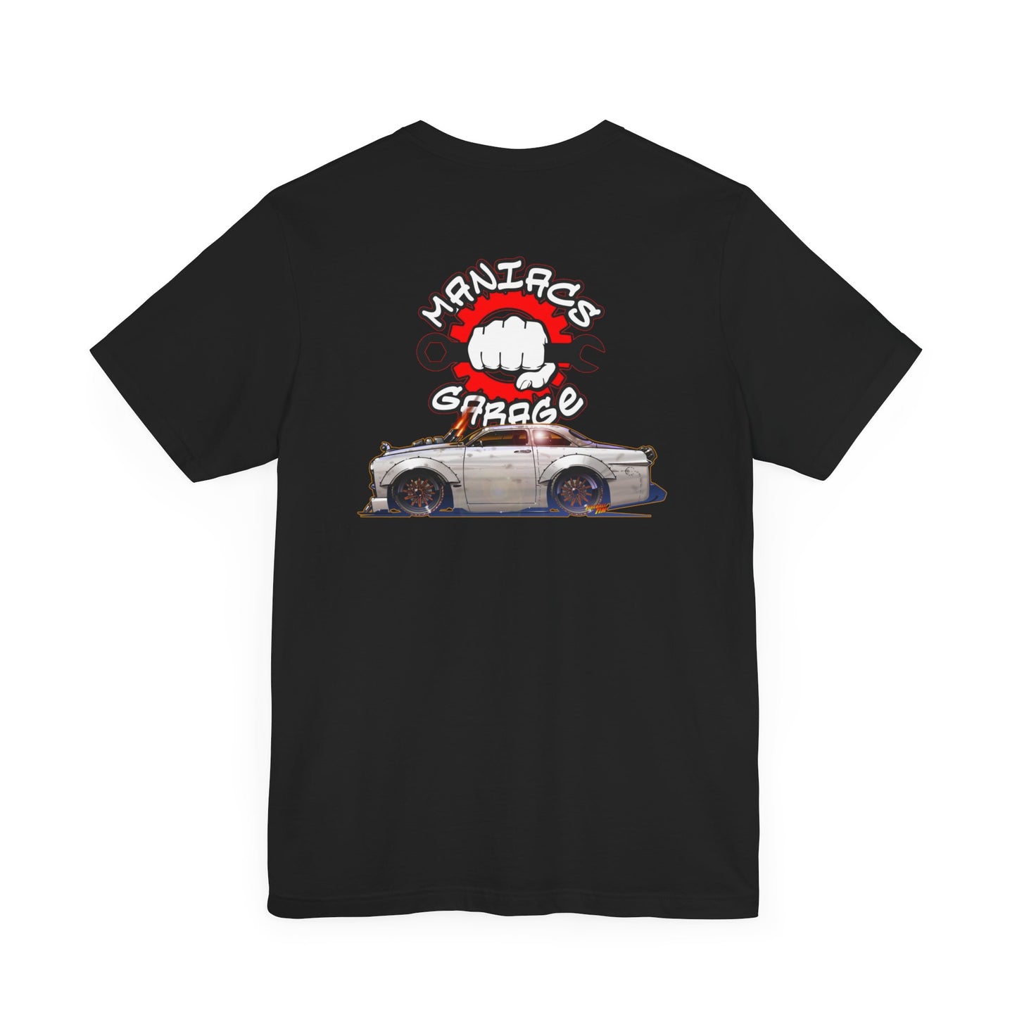 MANIACS GARAGE BORN49AIN 1949 FORD Concept Art Short Sleeve Tee 16 Colors