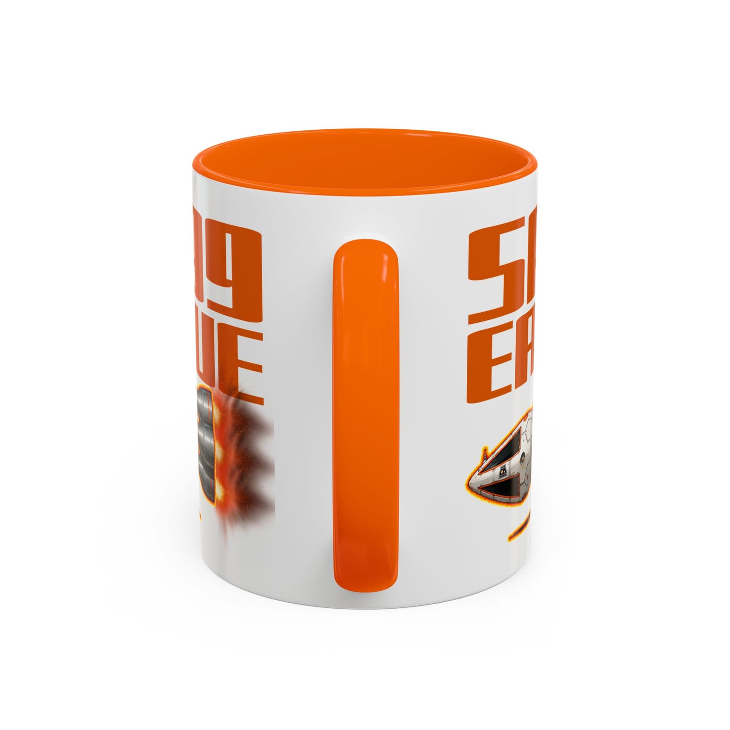 SPACE 1999 EAGLE RESCUE Spaceship Collectible Fireball Art Coffee Mug - 2 Sizes