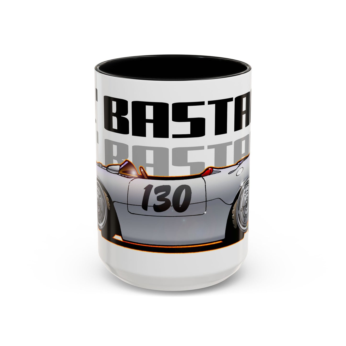 JAMES DEAN PORSCHE 550 Spyder Lil' Bastard Fireball Art Coffee Mug - 2 Sizes