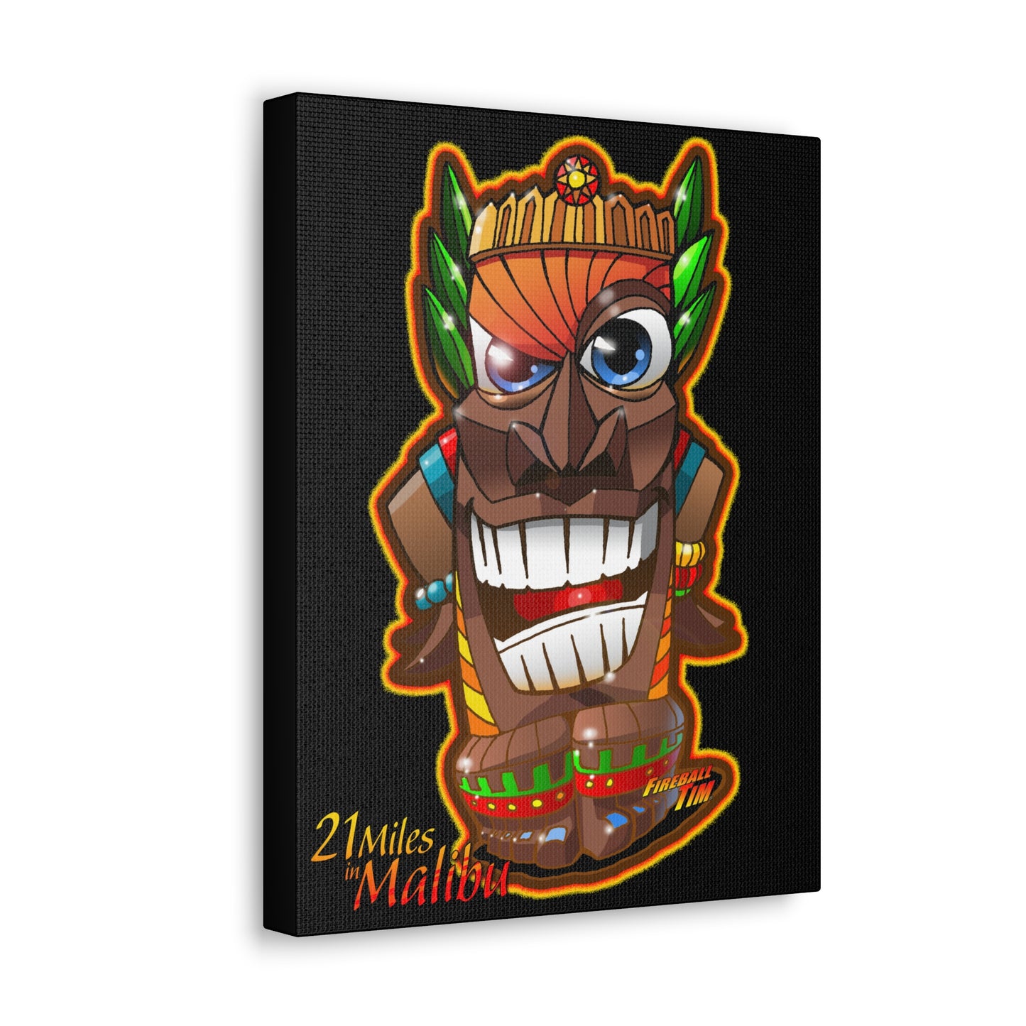 MALIBU KING KOOKY DOOK Canvas Gallery Art Print 11x14