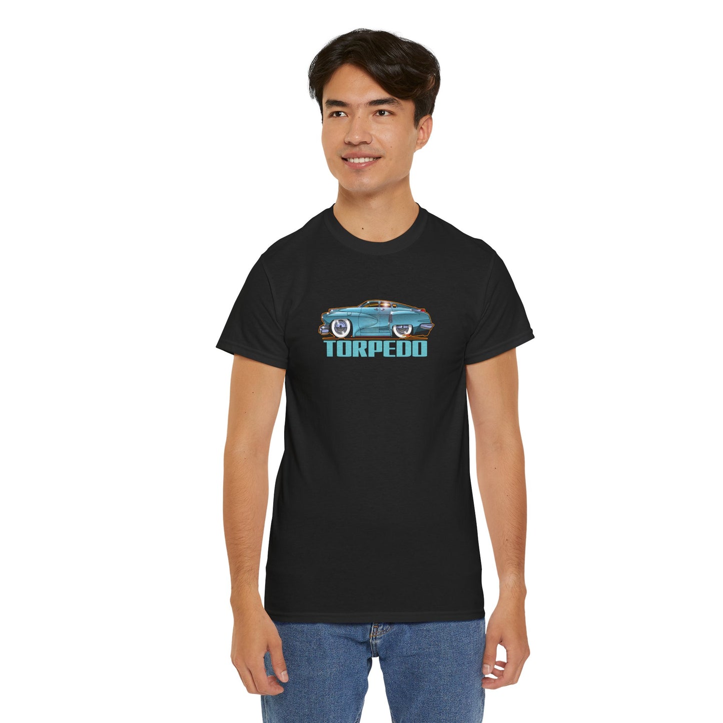 TUCKER TORPEDO 48 Collectible Fireball Art Cotton Tees