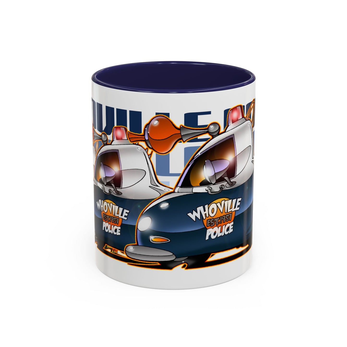 THE GRINCH WHOVILLE POLICE CAR Collectible Vintage Mug - 2 Sizes