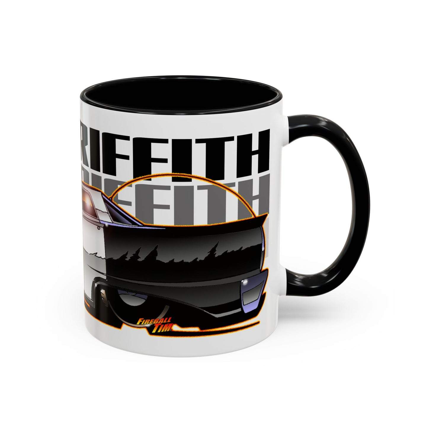 ANDY GRIFFITH SHOW 1963 Ford Galaxie Police Car Collectible Coffee Mug - 2 Sizes