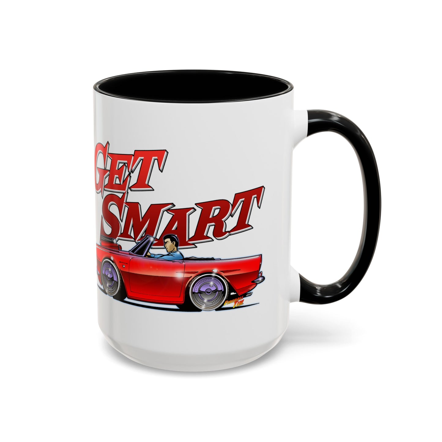 GET SMART TV Show 1965 Sunbeam Tiger Concept Art Coffee Mug 11 & 15oz