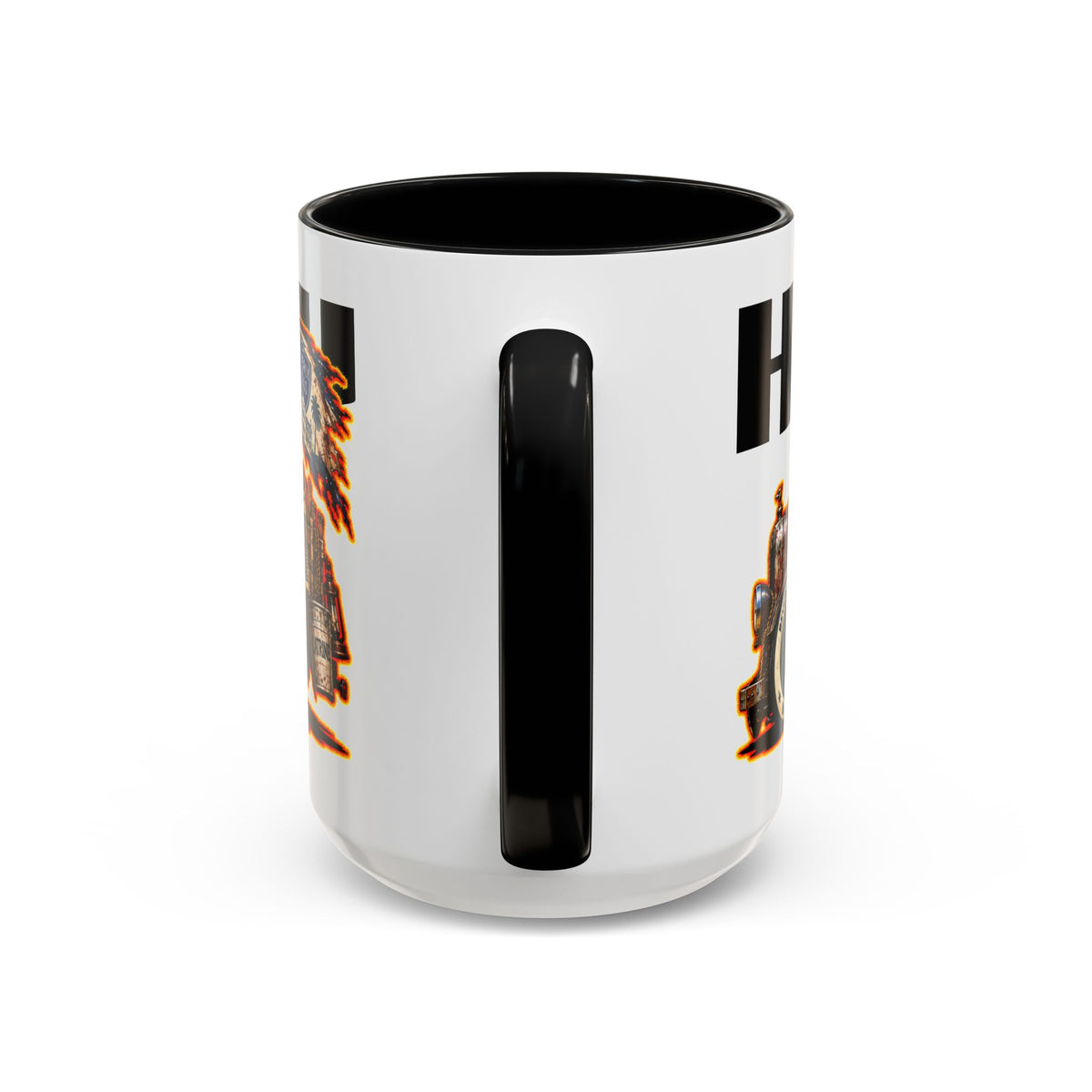 BEVERLY HILLBILLIES Hillbilly Buster Hot Rod Collectible Fireball Art Coffee Mug - 2 Sizes