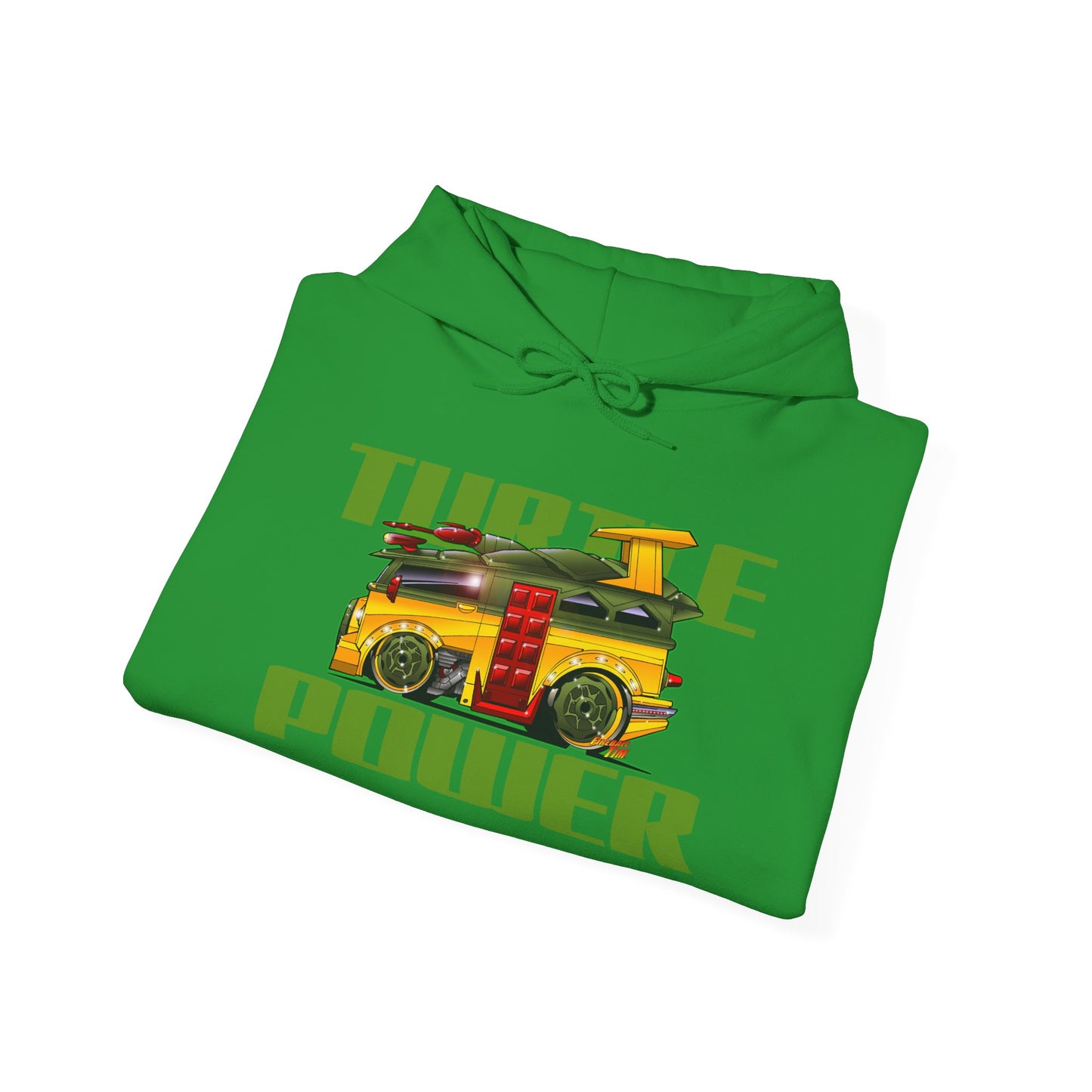 TEENAGE MUTANT NINJA TURTLE VAN Turtle Power Hooded Sweatshirt - 3 Colors