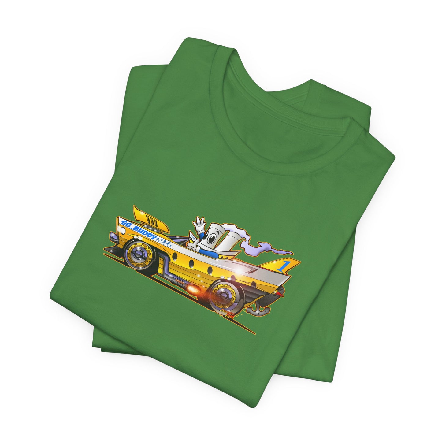 BUDDY CRUISE BUDDYMOBILE Custom Car Art Short Sleeve Tee in 17 Colors
