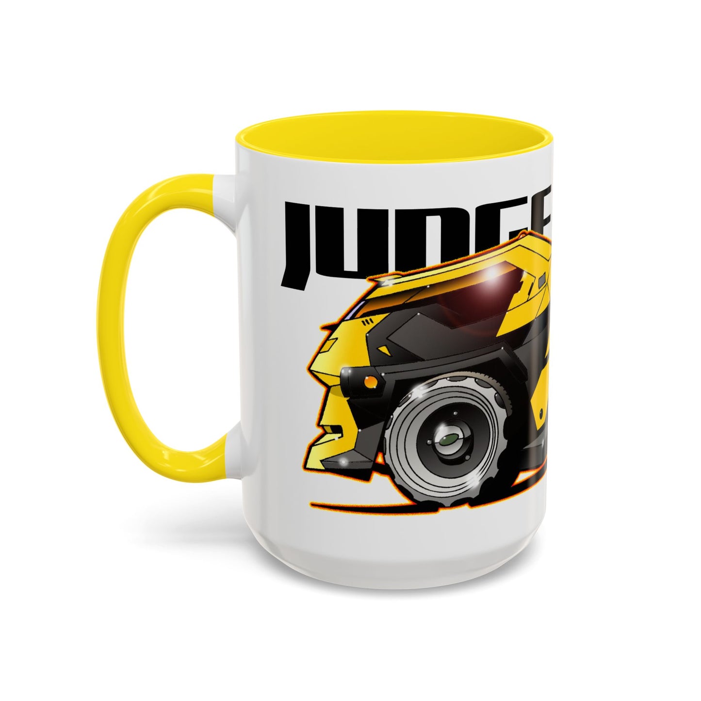 JUDGE DREDD Taxi Cab Movie Car Collectible Coffee Mug - 2 Sizes