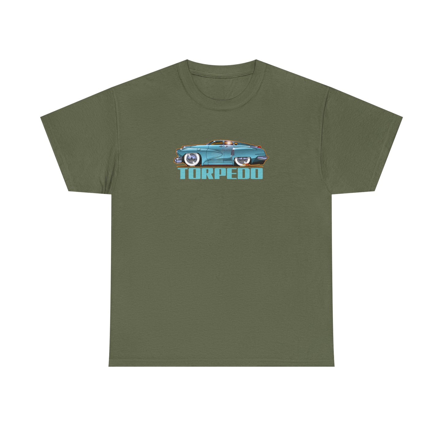 TUCKER TORPEDO 48 Collectible Fireball Art Cotton Tees