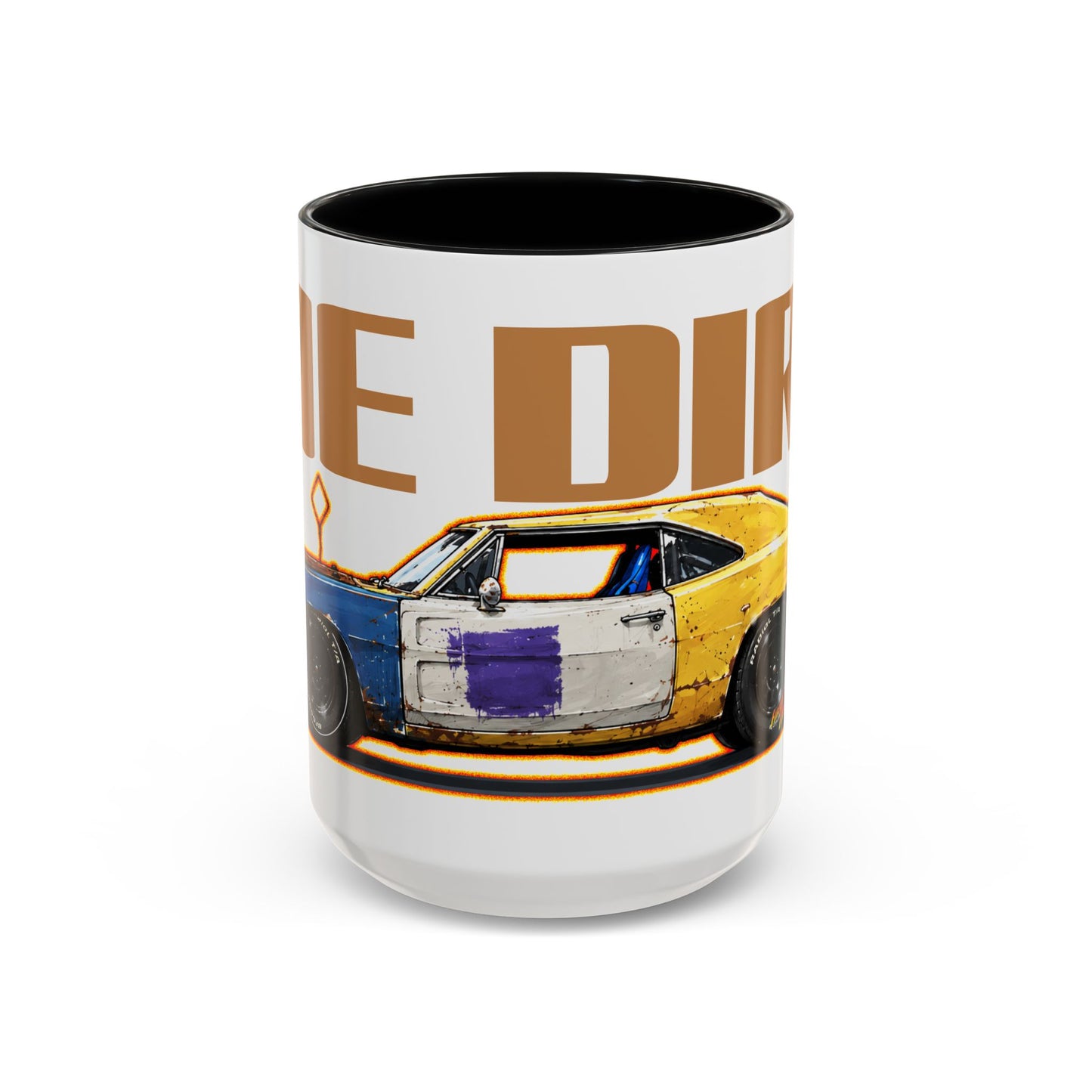 JOE DIRT 1969 Dodge Charger Daytona Collectible Fireball Art Coffee Mug - 2 Sizes