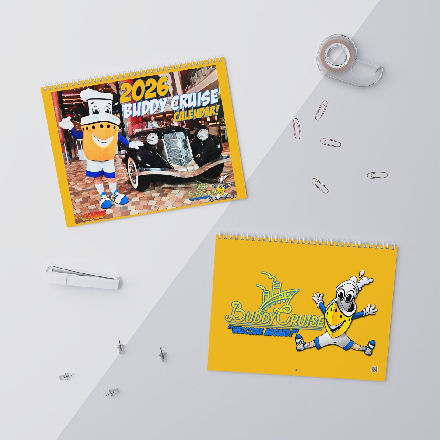 BUDDY CRUISE 2026 Calendar - 2 Sizes