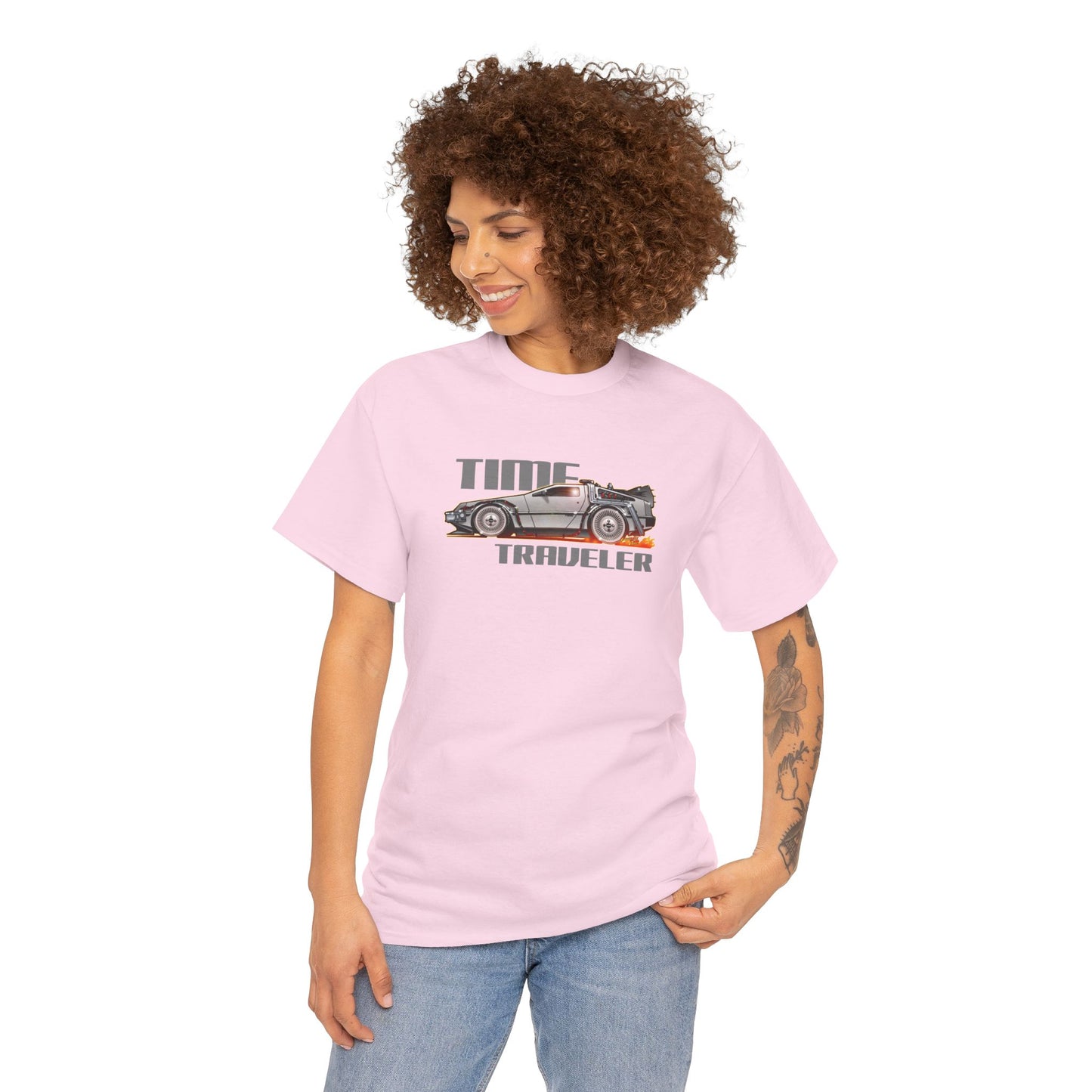 BACK to the FUTURE Delorean Time Traveler Tee Shirt