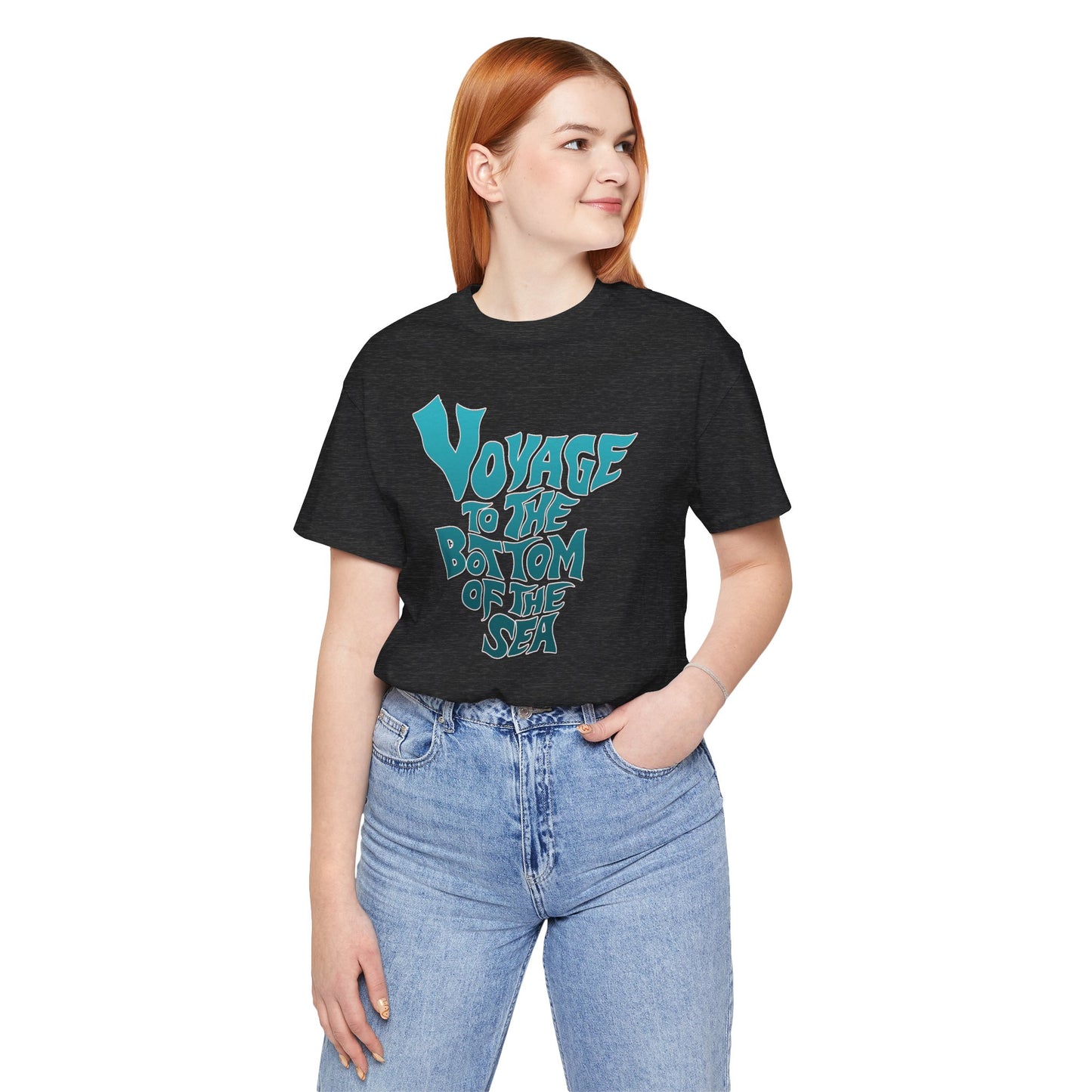 VOYAGE TO THE BOTTOM OF THE SEA Unisex Short Sleeve Tee 8 Colors