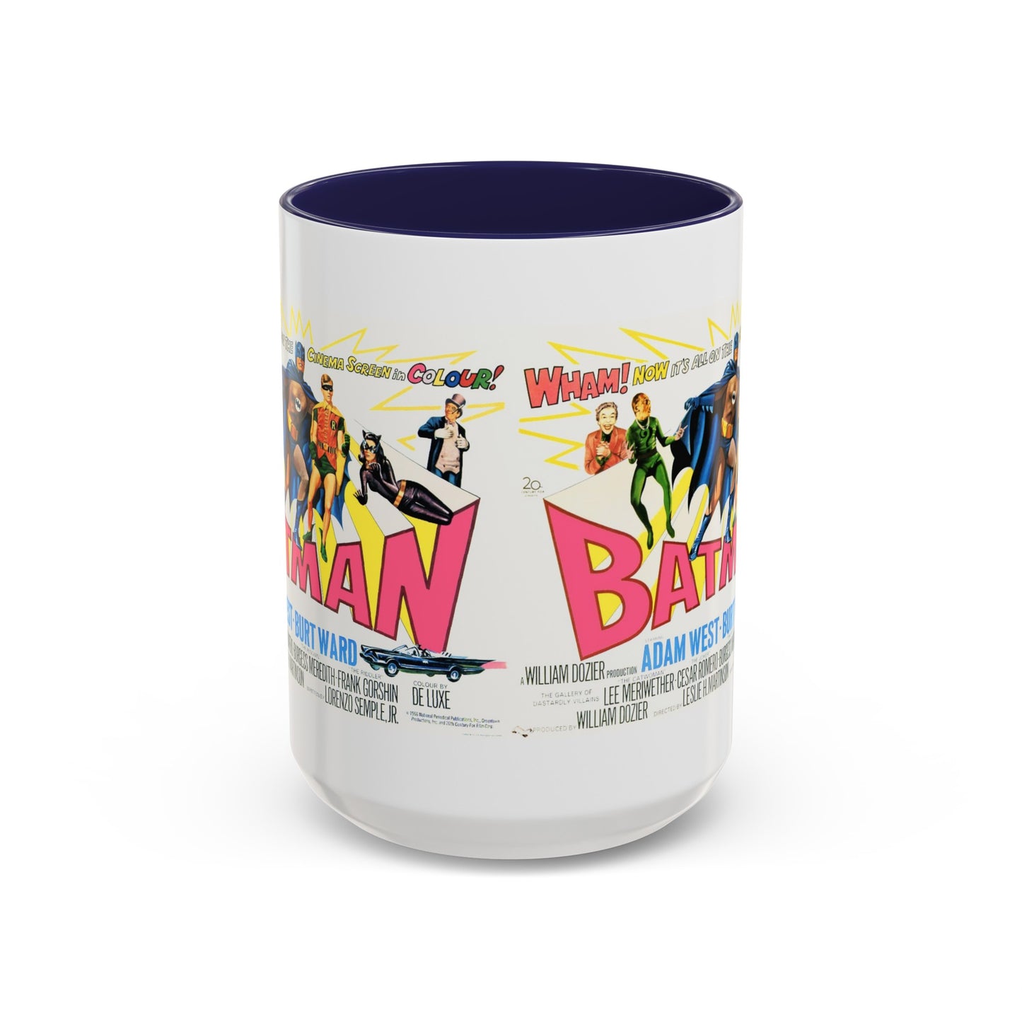 BATMAN TV SHOW MOVIE Vintage Poster Coffee Mug 11 & 15oz