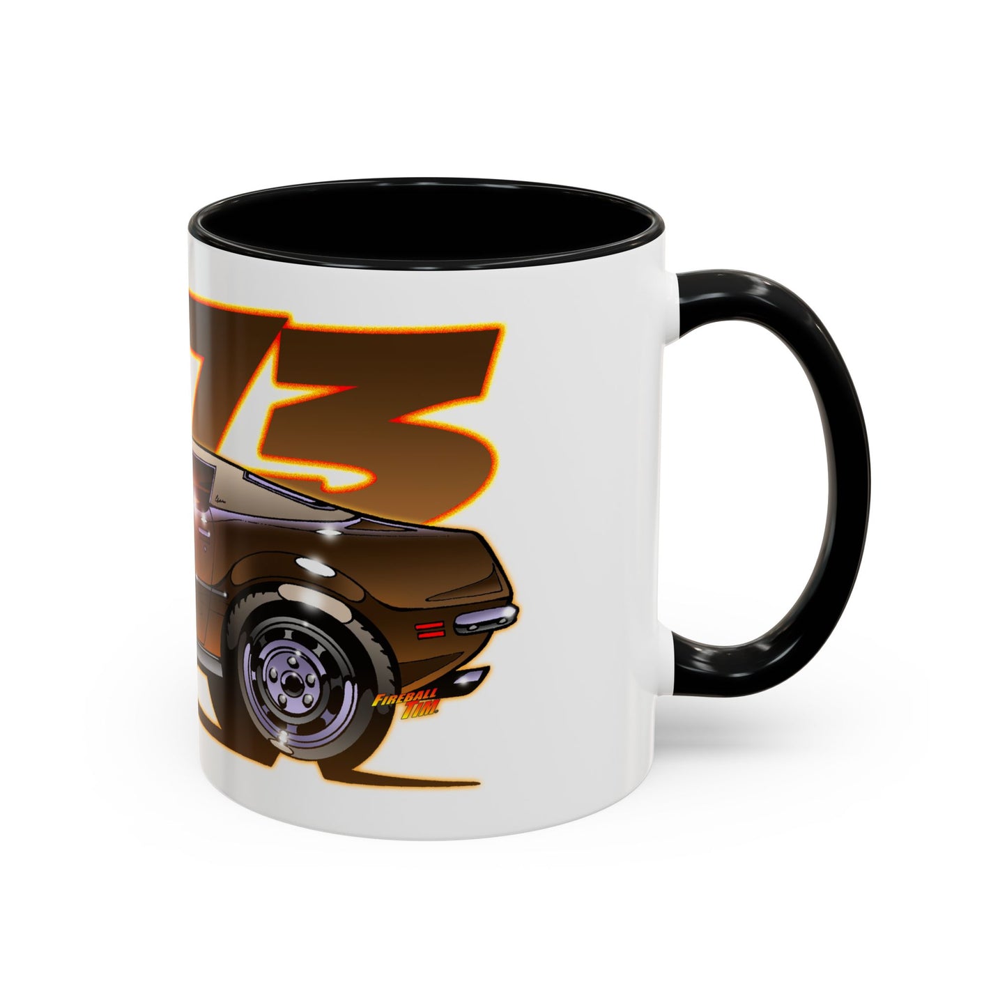 PONTIAC FIREBIRD ESPRIT 1973 Muscle Car Collectible Coffee Art Mug 11oz