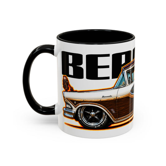 EDSEL BERMUDA 1958 Custom Station Wagon Collectible Art Coffee Mug - 2 Sizes