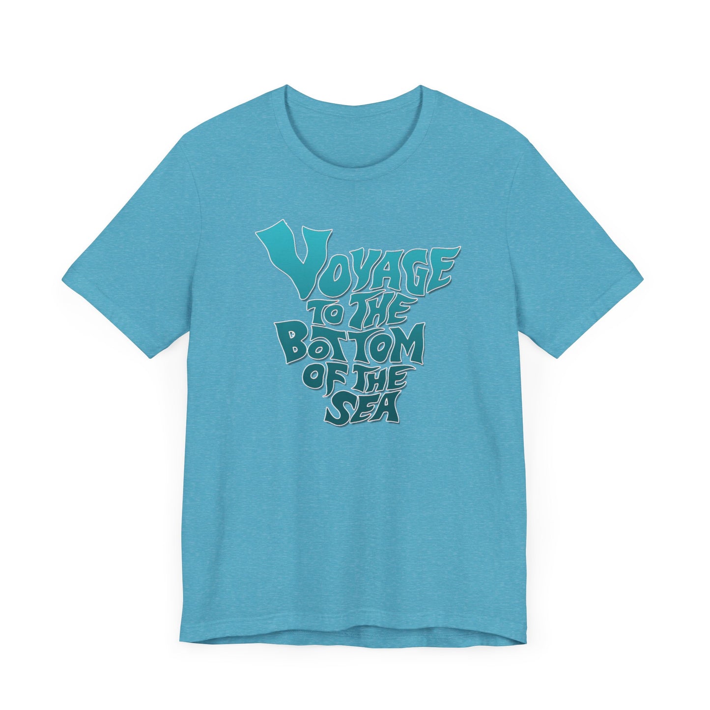 VOYAGE TO THE BOTTOM OF THE SEA Unisex Short Sleeve Tee 8 Colors