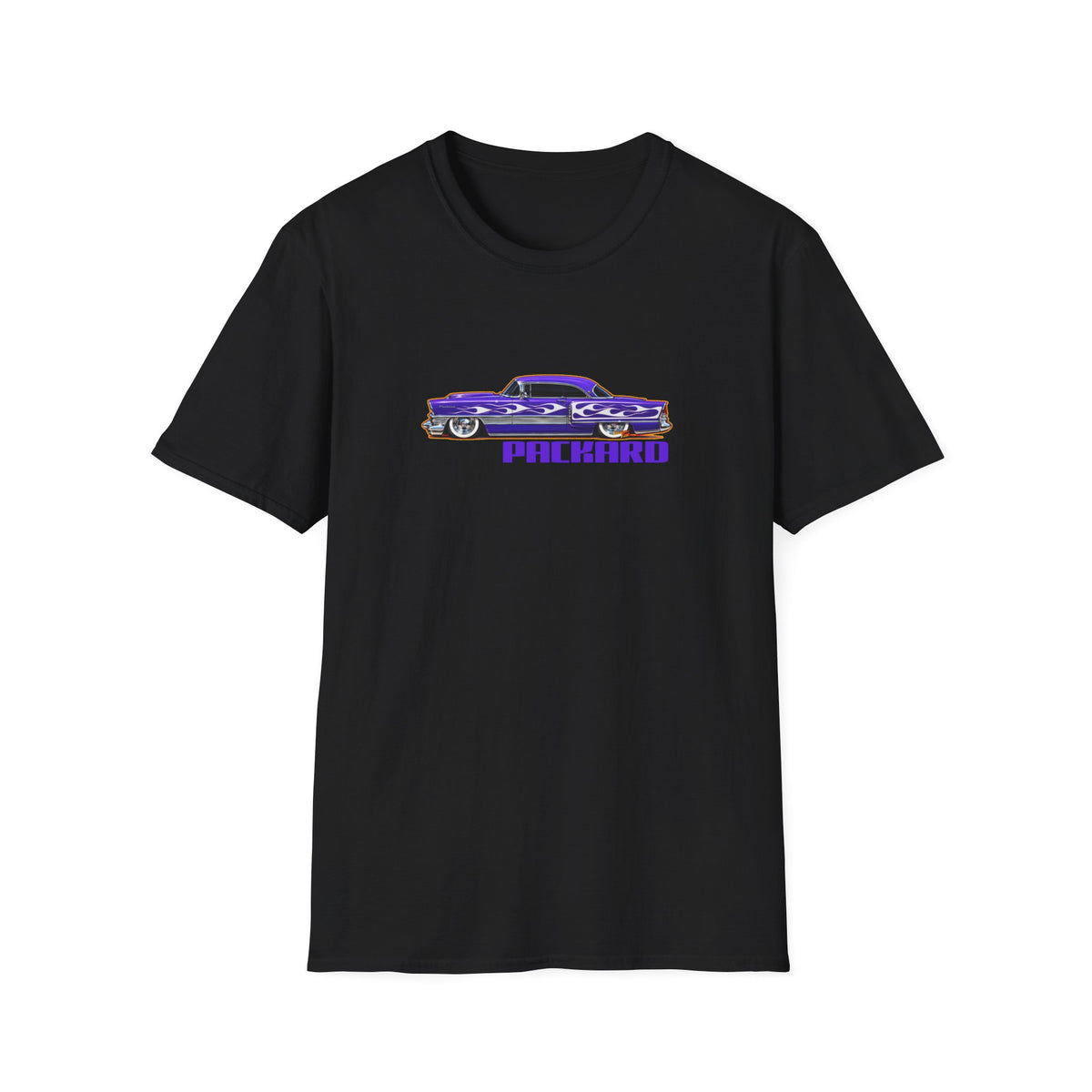 PACKARD 1955 Kustom Four Hundred Collectible Fireball Art TeeShirt