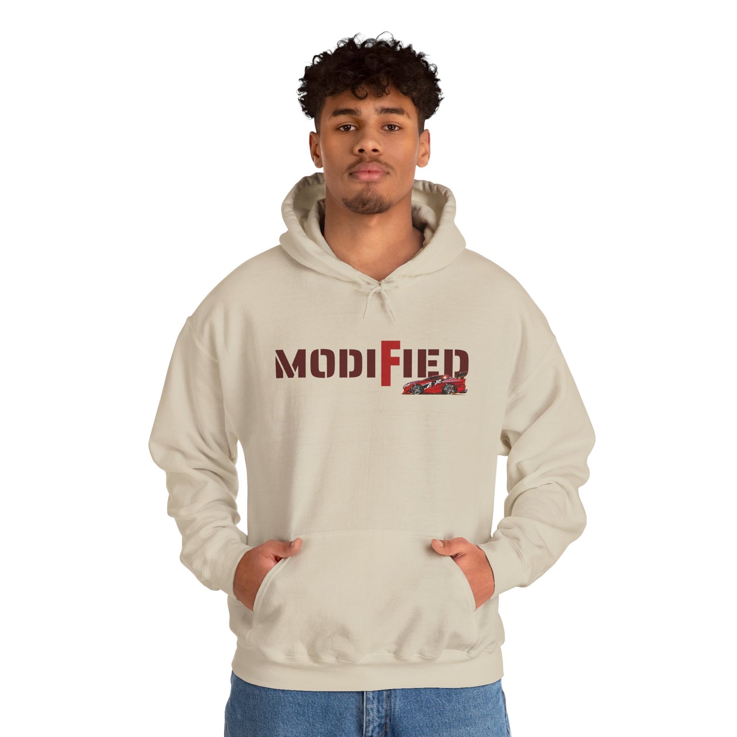 MODIFIED FIREBALL Unisex Heavy Blend™ Hoodie - Stylish Comfort, Casual Wear, Gift for Car Enthusiasts, Comfortable Lounge Sweatshirt
