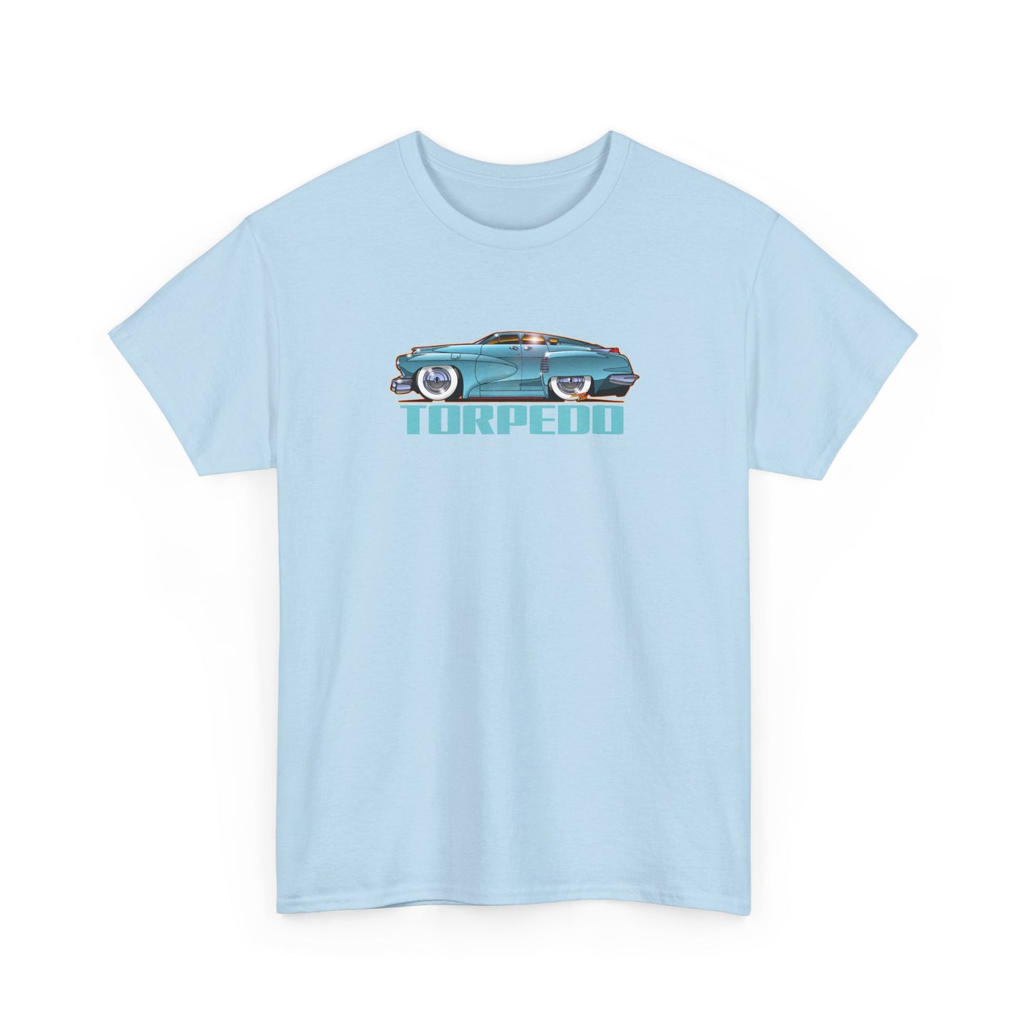 TUCKER TORPEDO 48 Collectible Fireball Art Cotton Tees