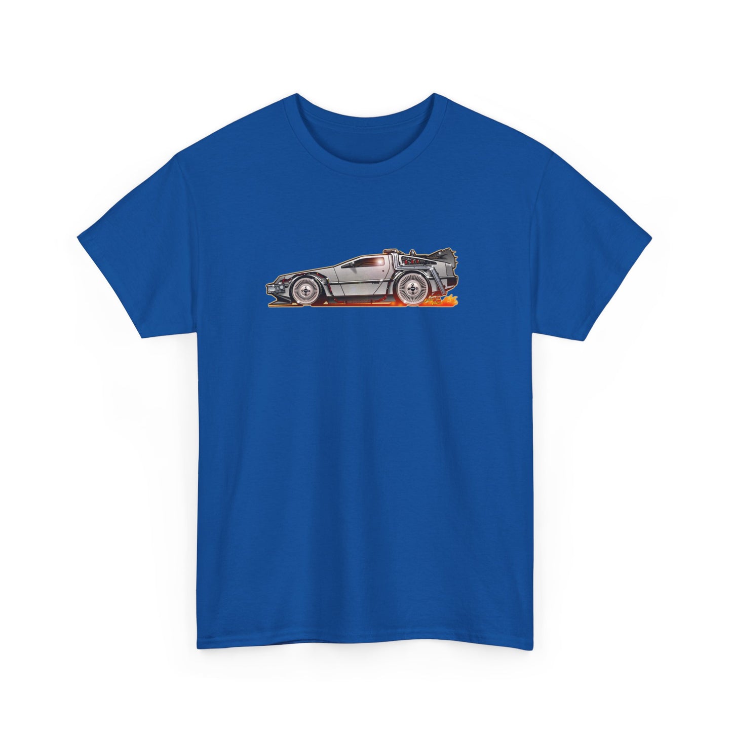 BACK TO THE FUTURE DELOREAN Time Machine Concept Art Tee Shirt 11 Colors