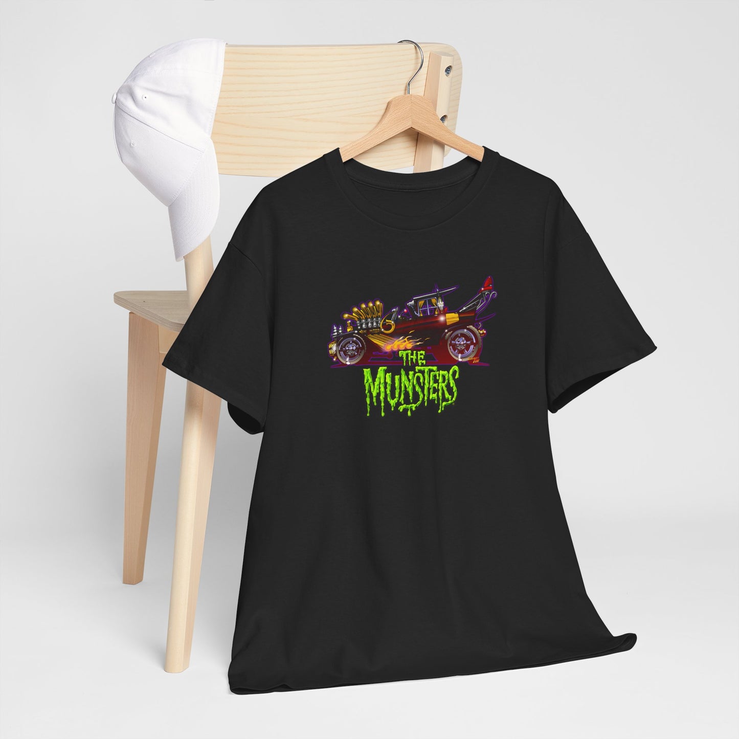 THE MUNSTERS TV Show Munster Koach Concept Art Cotton Tee Shirt 11 Colors